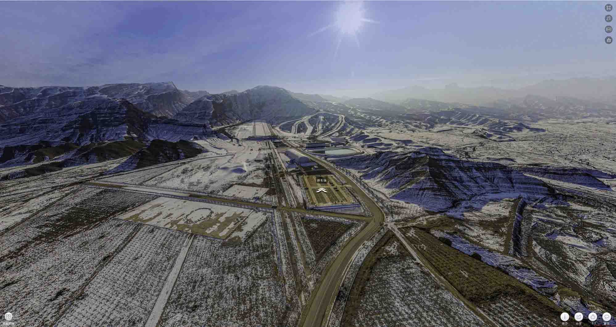 岳麓720全景技术：开启全方位视觉新纪元——在手绘地图中的应用探索